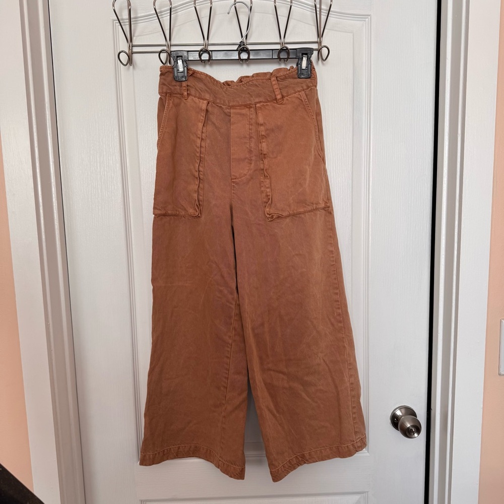 YFB Brown Wide-Leg Pants